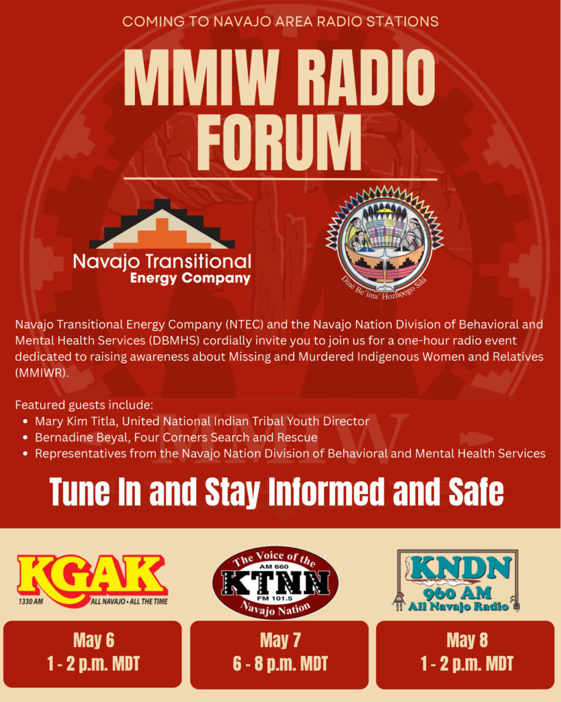 MMIW Radio Forum @ KGAK